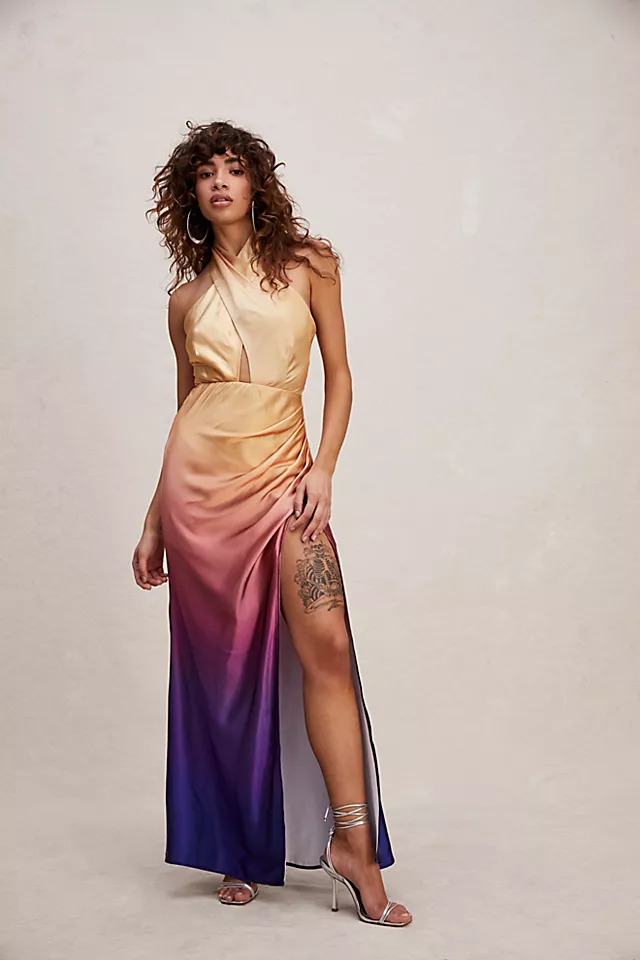 ELLIATT Gazing Dress Ombre Multi