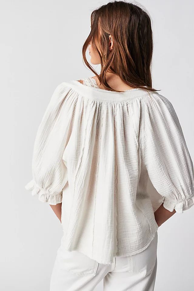 Lucy Solid Swing Top Optic White