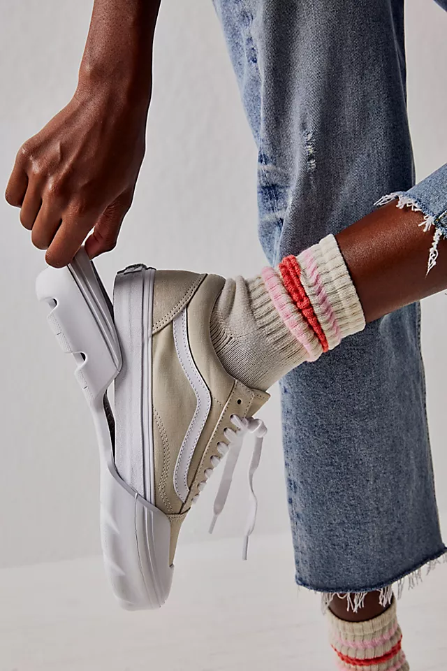 Old Skool Modular Sneakers Turtledove / True White