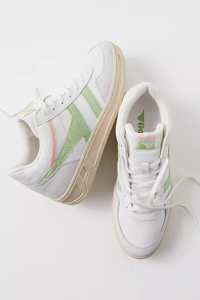 Swerve Sneakers White / Patina Green / Pearl