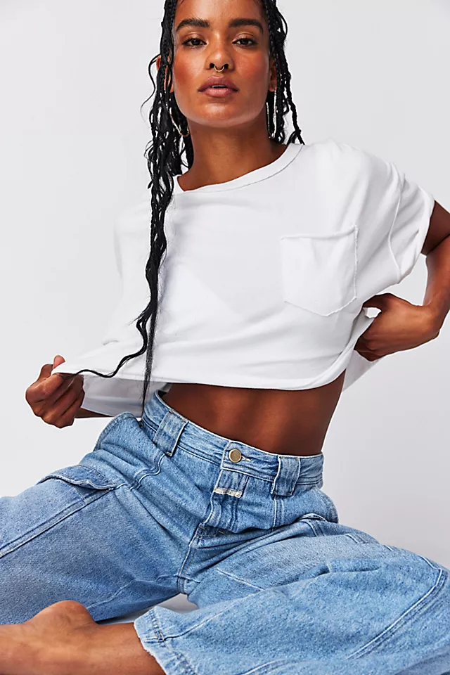 We The Free Fade Into You Short Sleeve Tee Ivory