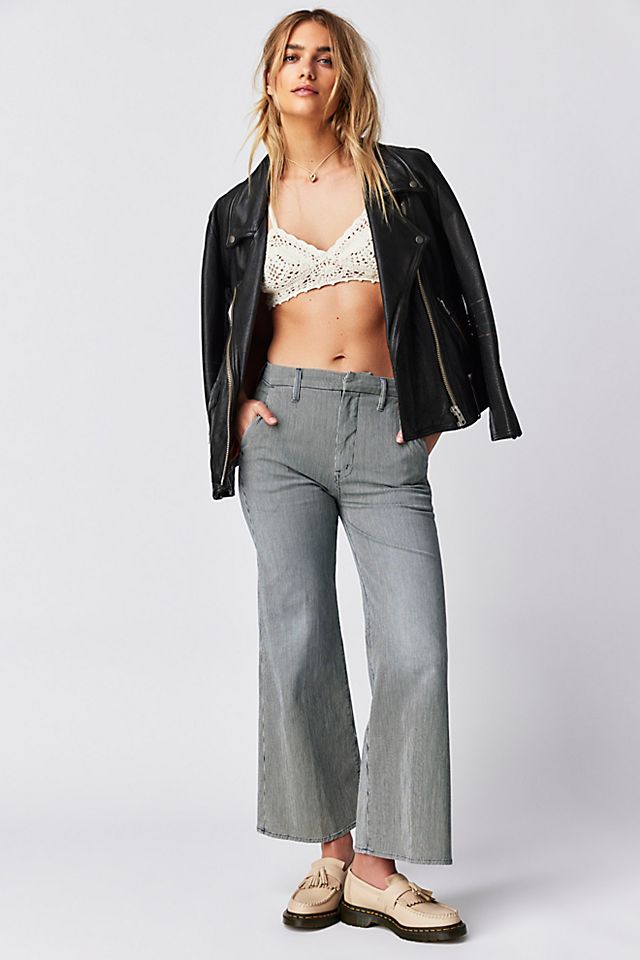 MOTHER The Roller Prep Ankle Pants Letting Off Steam