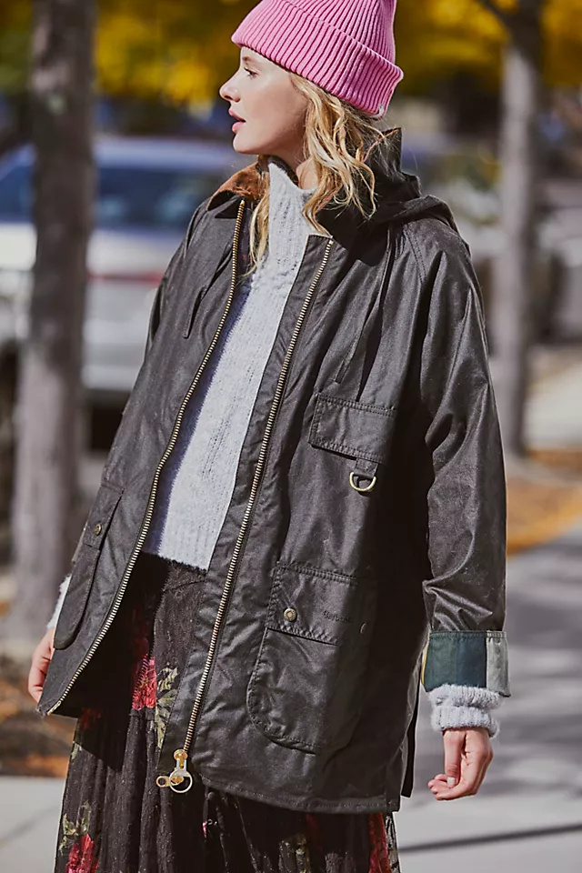 Barbour Highclere Wax Jacket Army