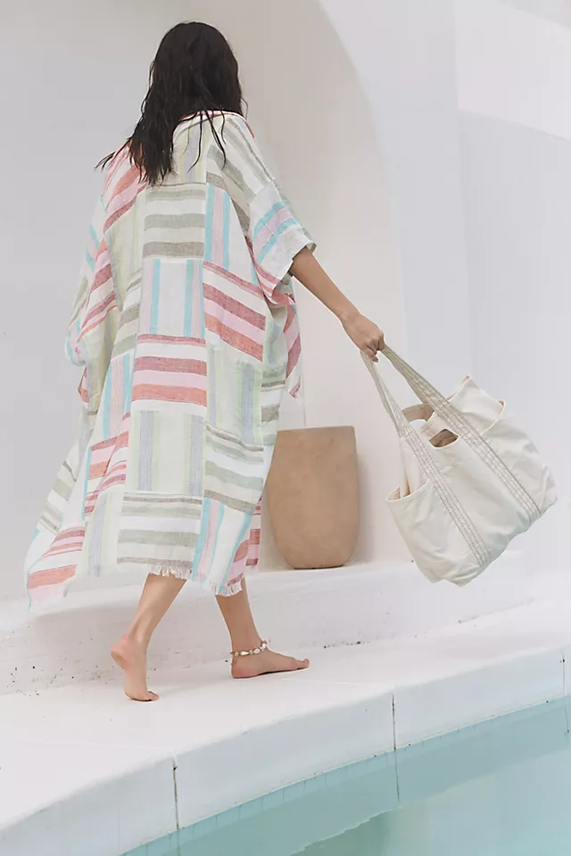 Sail Away Kimono Ivory Combo