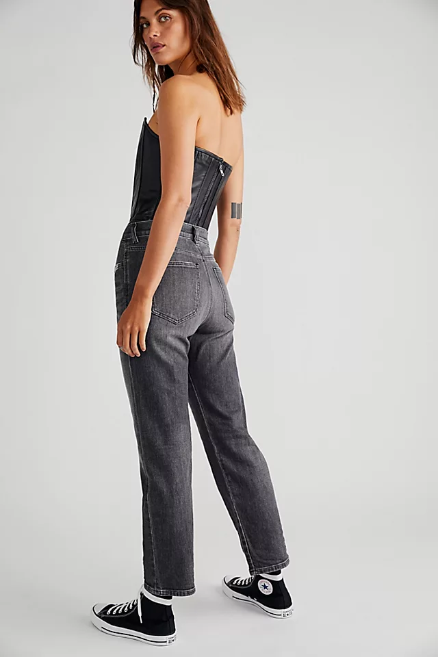 Diesel 2016 D-Air Ankle Boyfriend Jeans Black