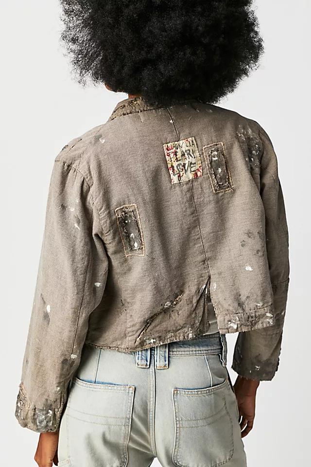 Magnolia Pearl Reversible Zephyr Jacket Grey