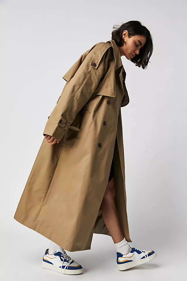Osrivals Trench Coat Taupe