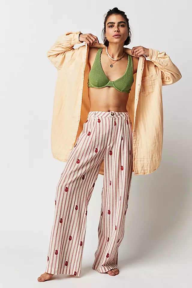 Margaux Trousers Red