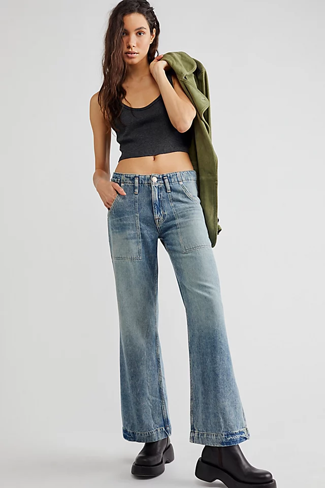 Care FP Golden Valley Mid-Rise Jeans French Disco