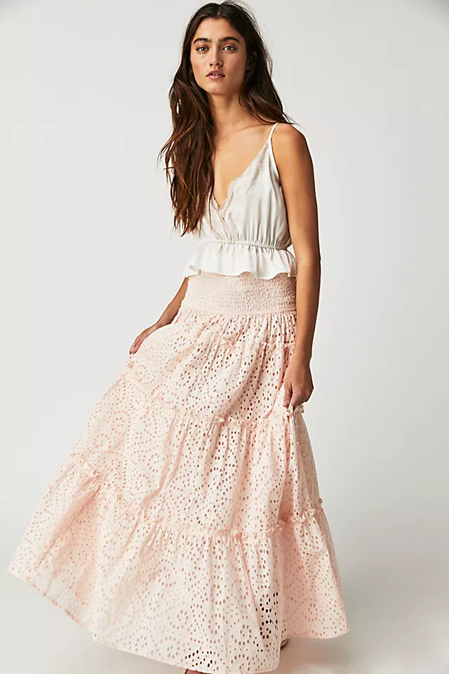 Jen's Pirate Booty Meadow Circle Skirt Meadow Rosewater