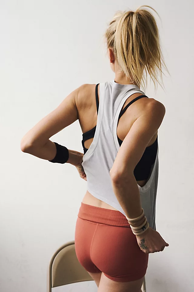 Too Good Tank Washed Ice Grey