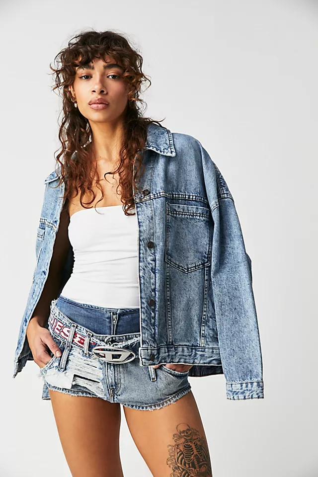 Diesel De-Monker Shorts Blue