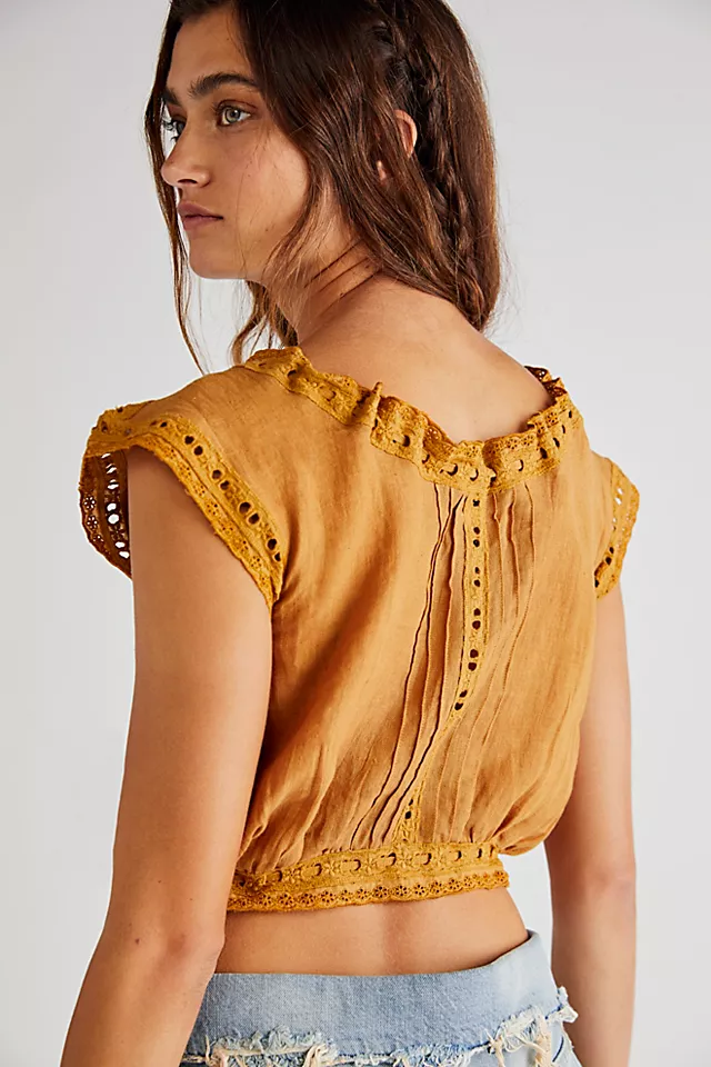 La Casa Lily Blouse Tiger Eye