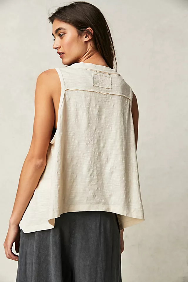 Josie Henley Tank Summer Khaki