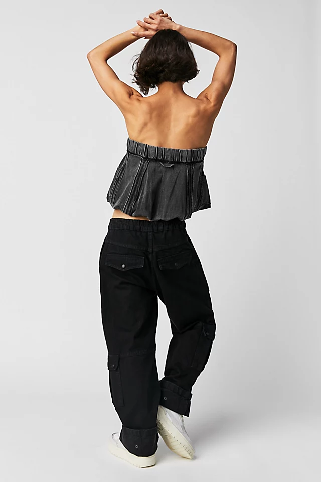 Gotta Have It Tube Top Washed Black