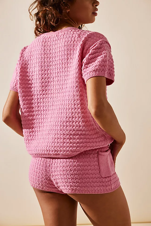 Drifter Sweater Set Pink Carnation