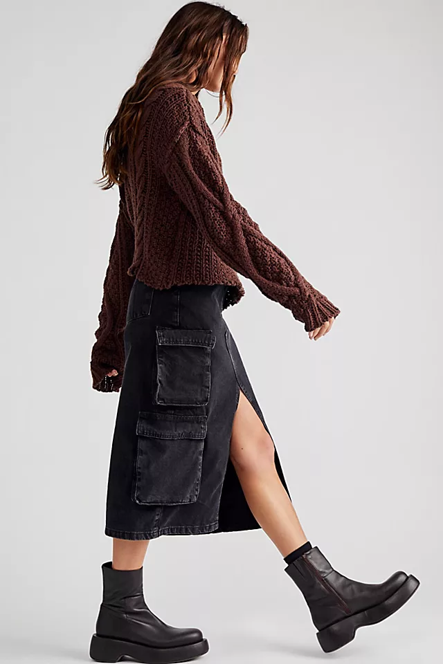 The Ragged Priest Combat Soda Skirt Charcoal