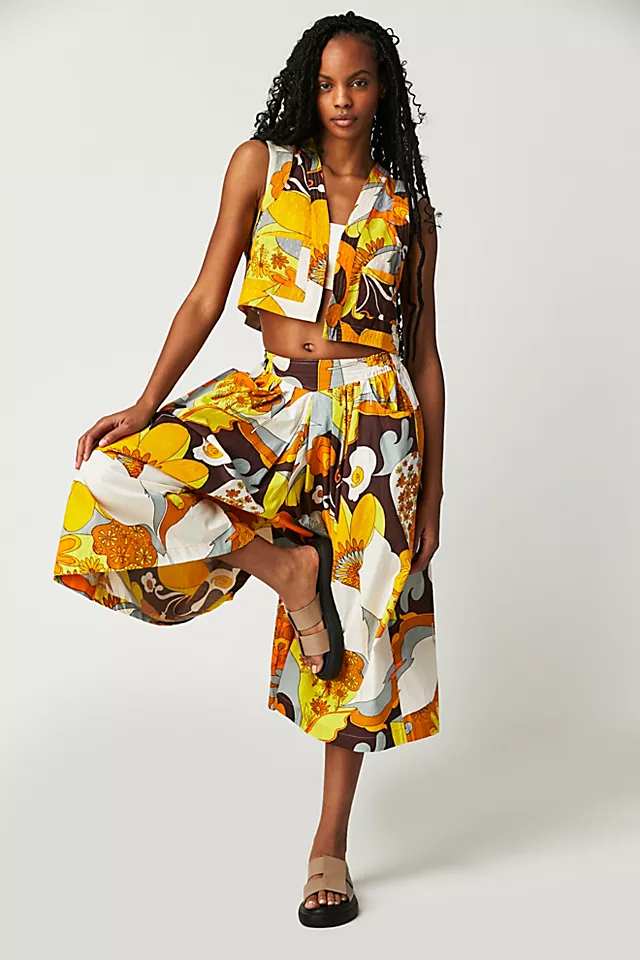 Antik Batik Bahia Suit Yellow