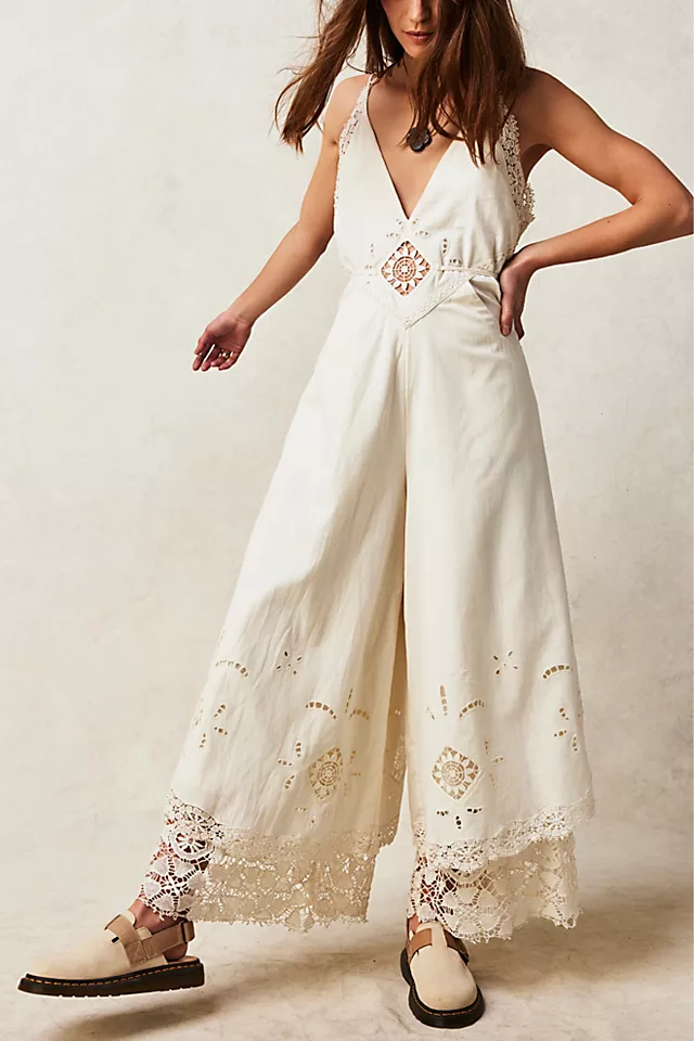 Always Yours Jumpsuit Ivory