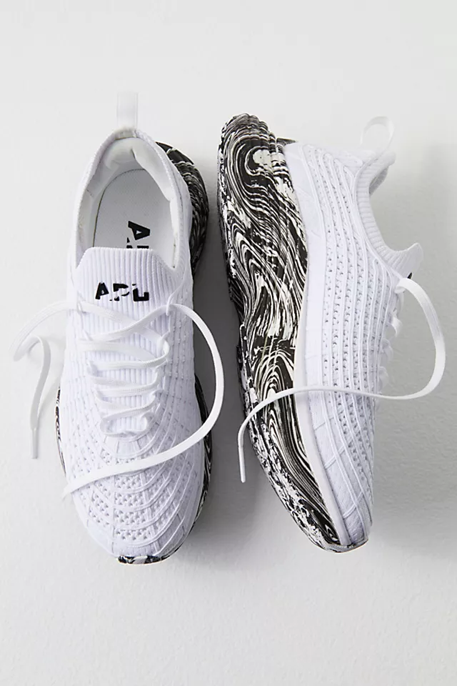 APL Techloom Zipline Sneakers White / Black / Marble
