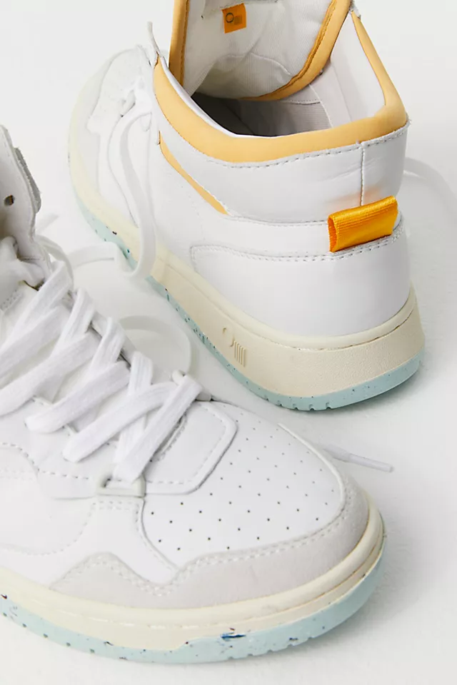 Philly Hi Top Sneakers White Cloud