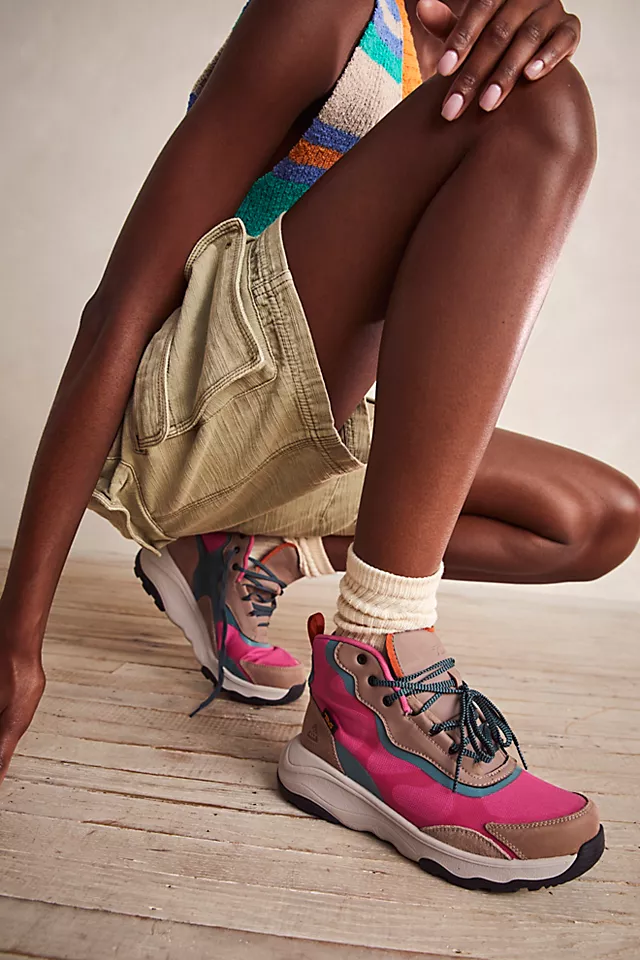 Teva Geotrecca Hiker Boots Caribou / Carmine