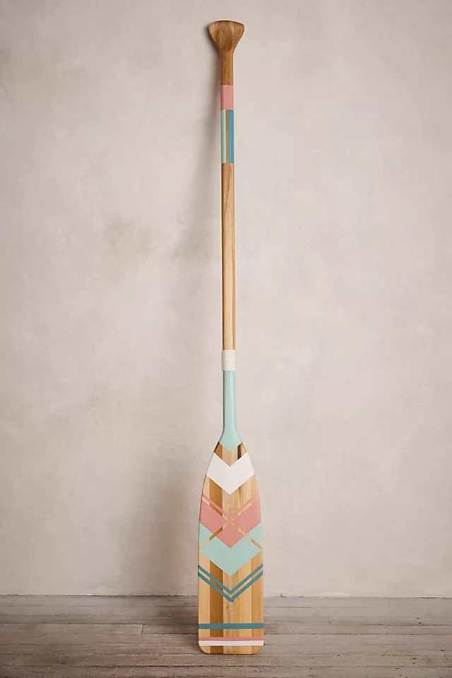 Out To Sea Painted Paddle Sunset