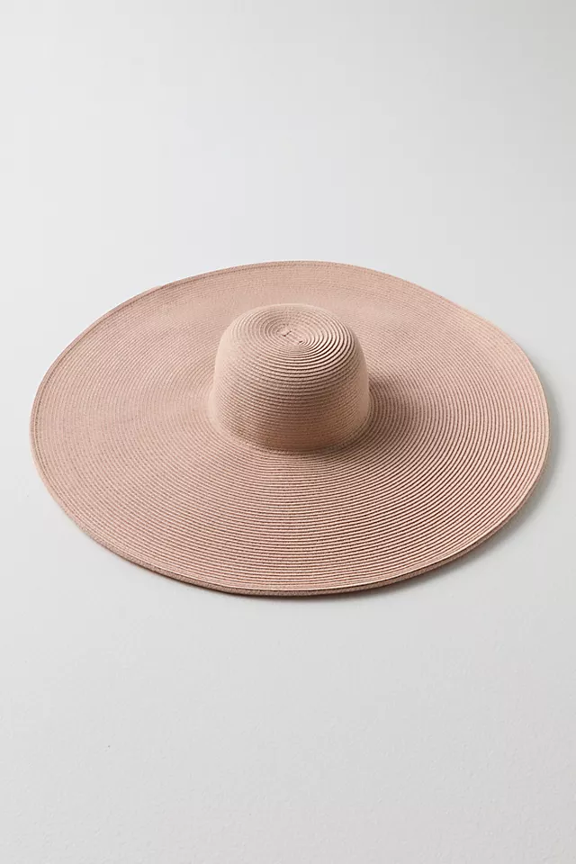 Shady Character Packable Wide Brim Hat Blush