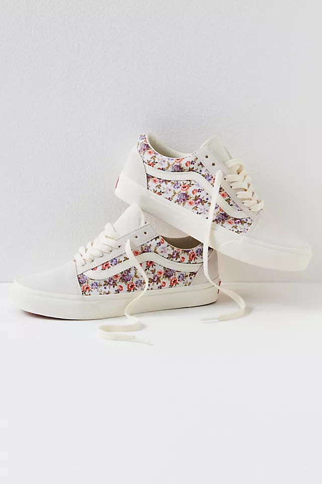Old Skool Vintage Floral Sneakers Vintage Floral Marshmallow