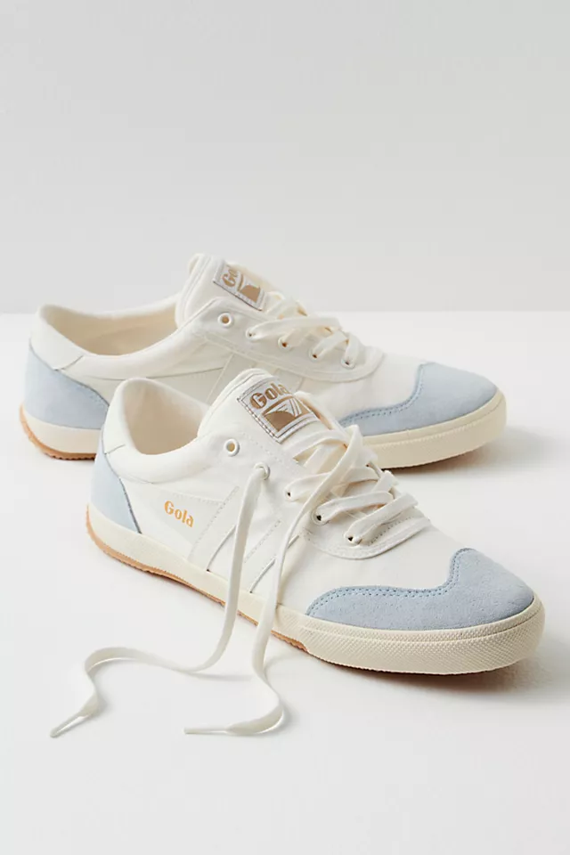 Badminton Volley Sneakers Off White / Ice Blue