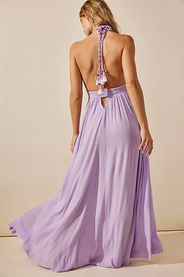 Look Into the Sun Maxi Dress Lavender Fields