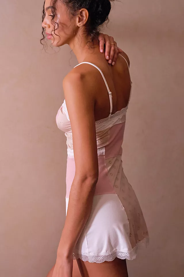 Seamingly Yours Mini Slip Roseblush Combo