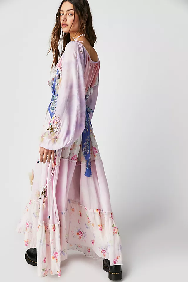 Fillyboo Trapeze Maxi Dress Multi