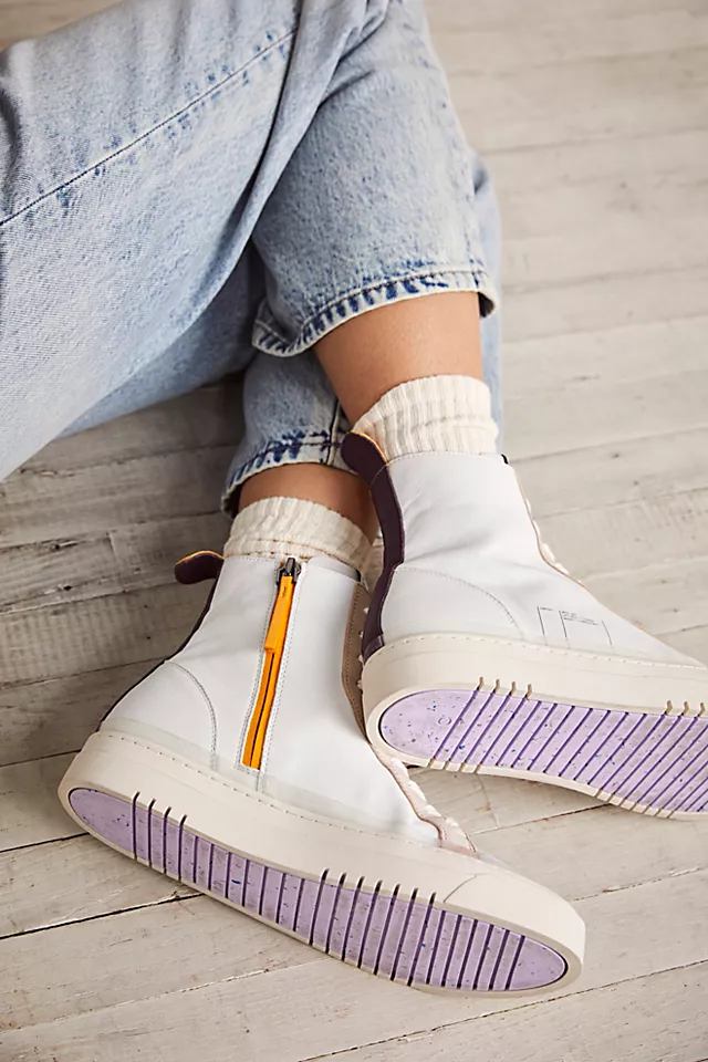 La Jolla Hi Top Sneakers White Cloud