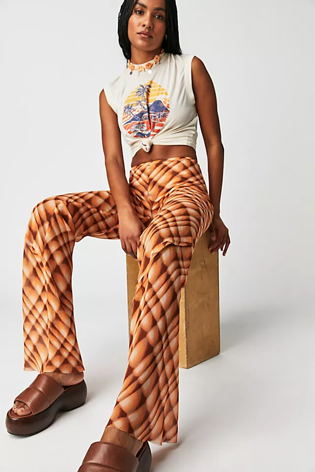 Bec & Bridge Floria Pants Golden Hour Check