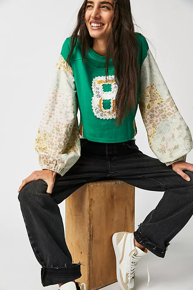 Bali Daisy Nova Crafty Tee Green