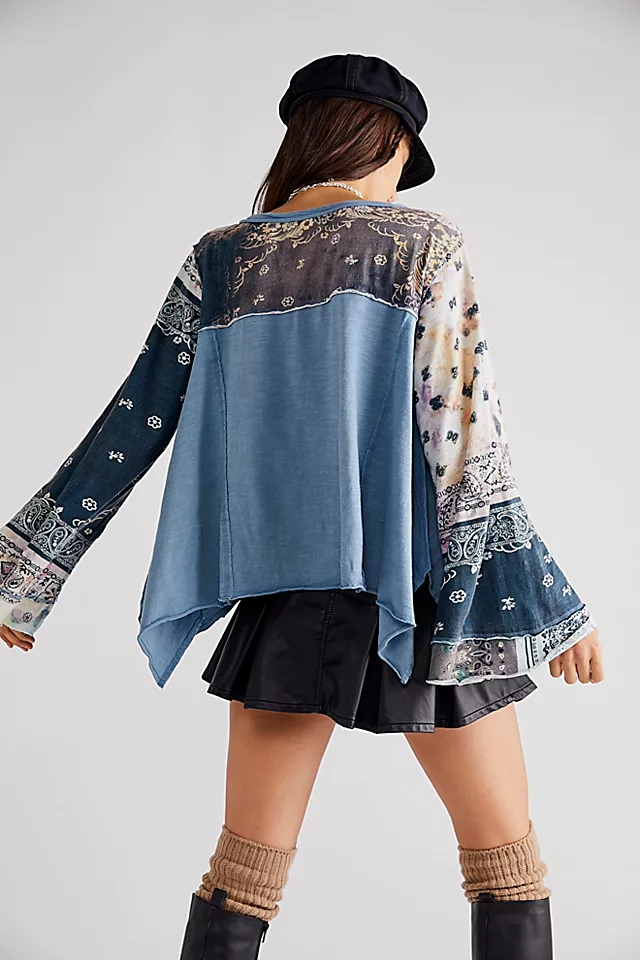 Trailblazer Tee Indigo Combo