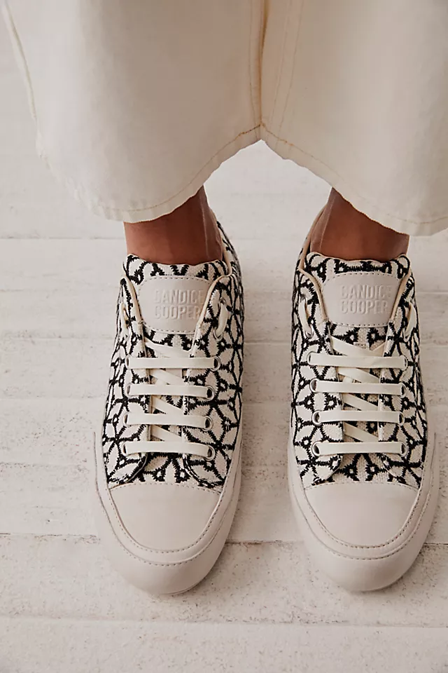 Kaleidoscope Court Sneakers Sandy Black