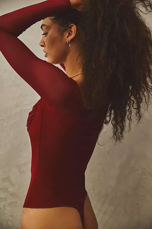 On The Run Bodysuit Wine