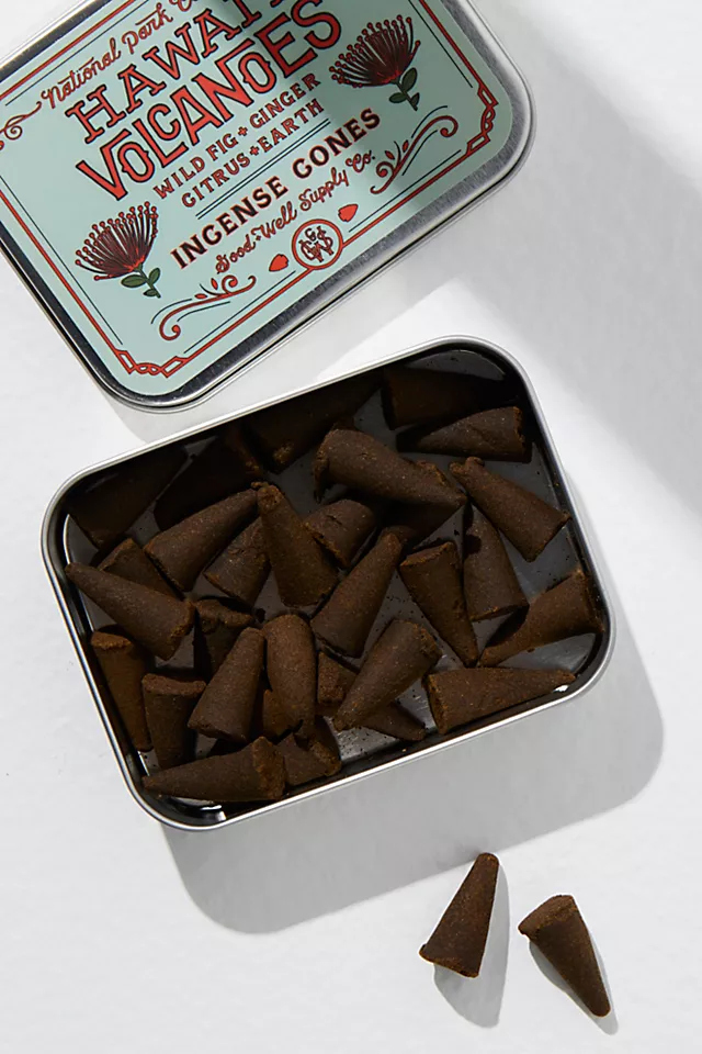 Good & Well Supply Co. National Parks Incense Cones Hawaii Volcanoes