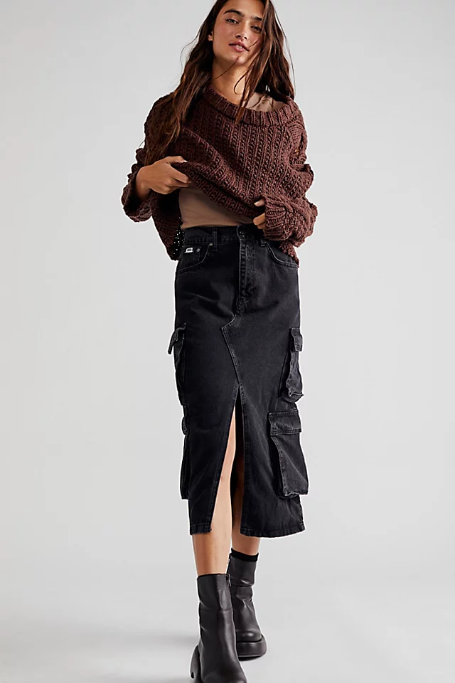 The Ragged Priest Combat Soda Skirt Charcoal