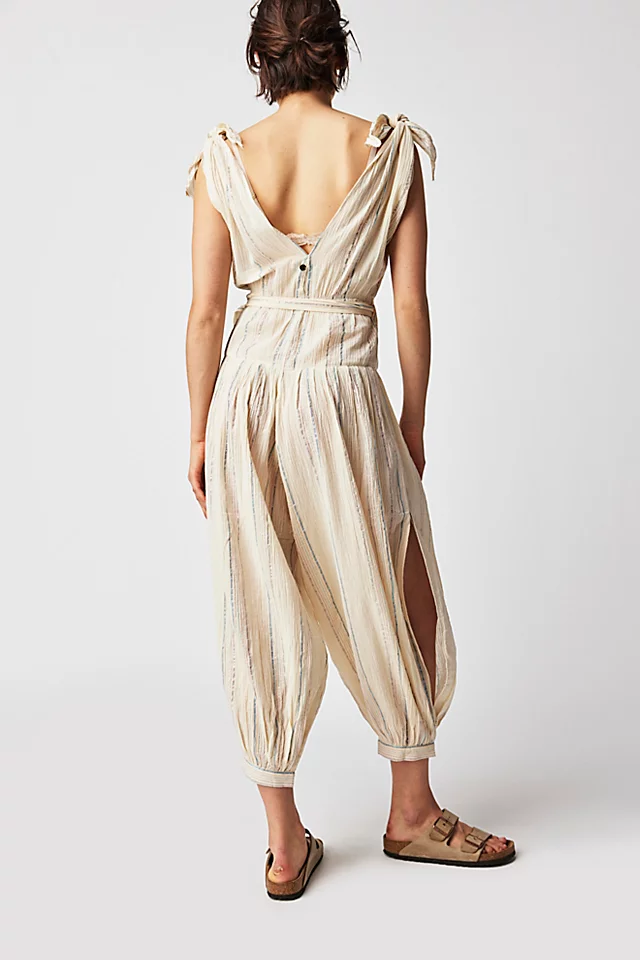 Antik Batik Mimi Jumpsuit Cream