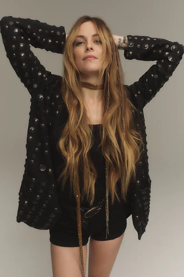 Corrie Coin Blazer Black