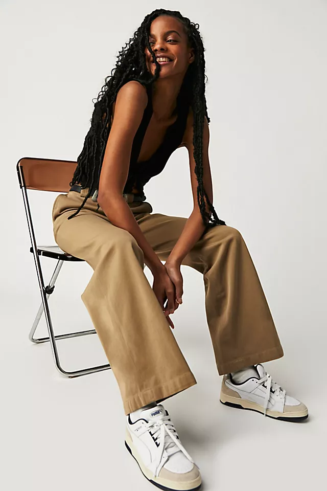 Closed Laon Pants Brown Marble