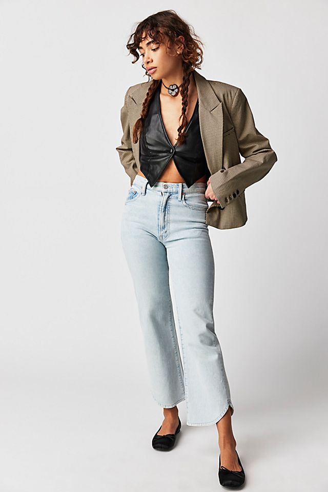 MOTHER The Rambler Zip Matinee Ankle Jeans I Do Declare