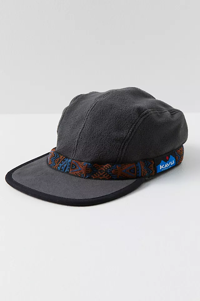 KAVU Fleece StrapCap Volcanic Ash