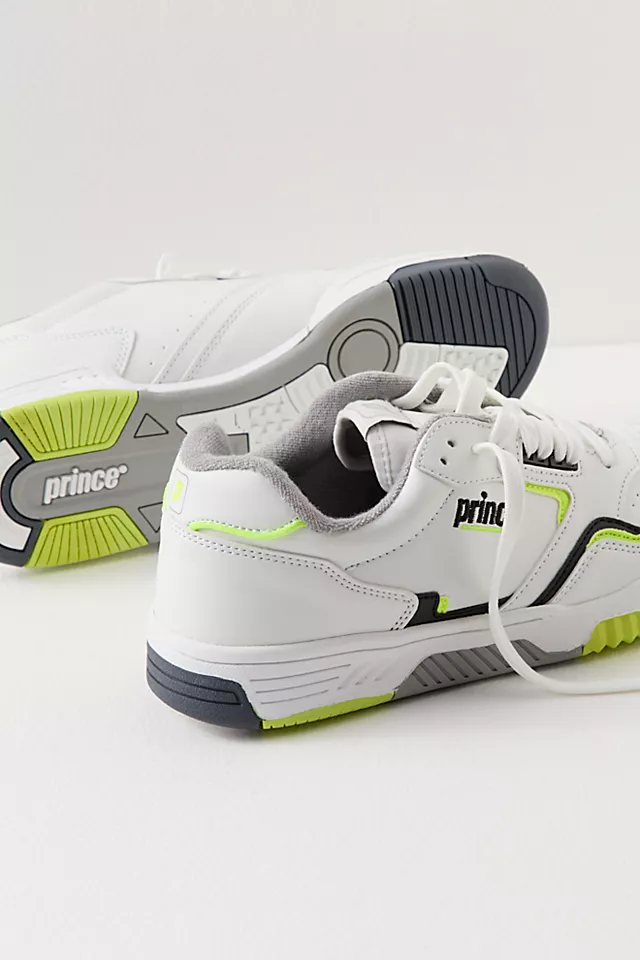 Prince FST 838 Sneakers White / Neon Lime