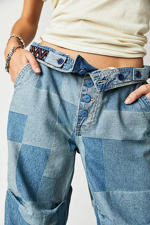 Newbies Slouchy Jeans Hydro Blue