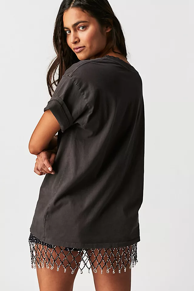 Willie Nelson Eagle Merch Tee Washed Black