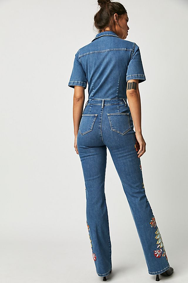 Driftwood Embroidered Jumpsuit Talullah